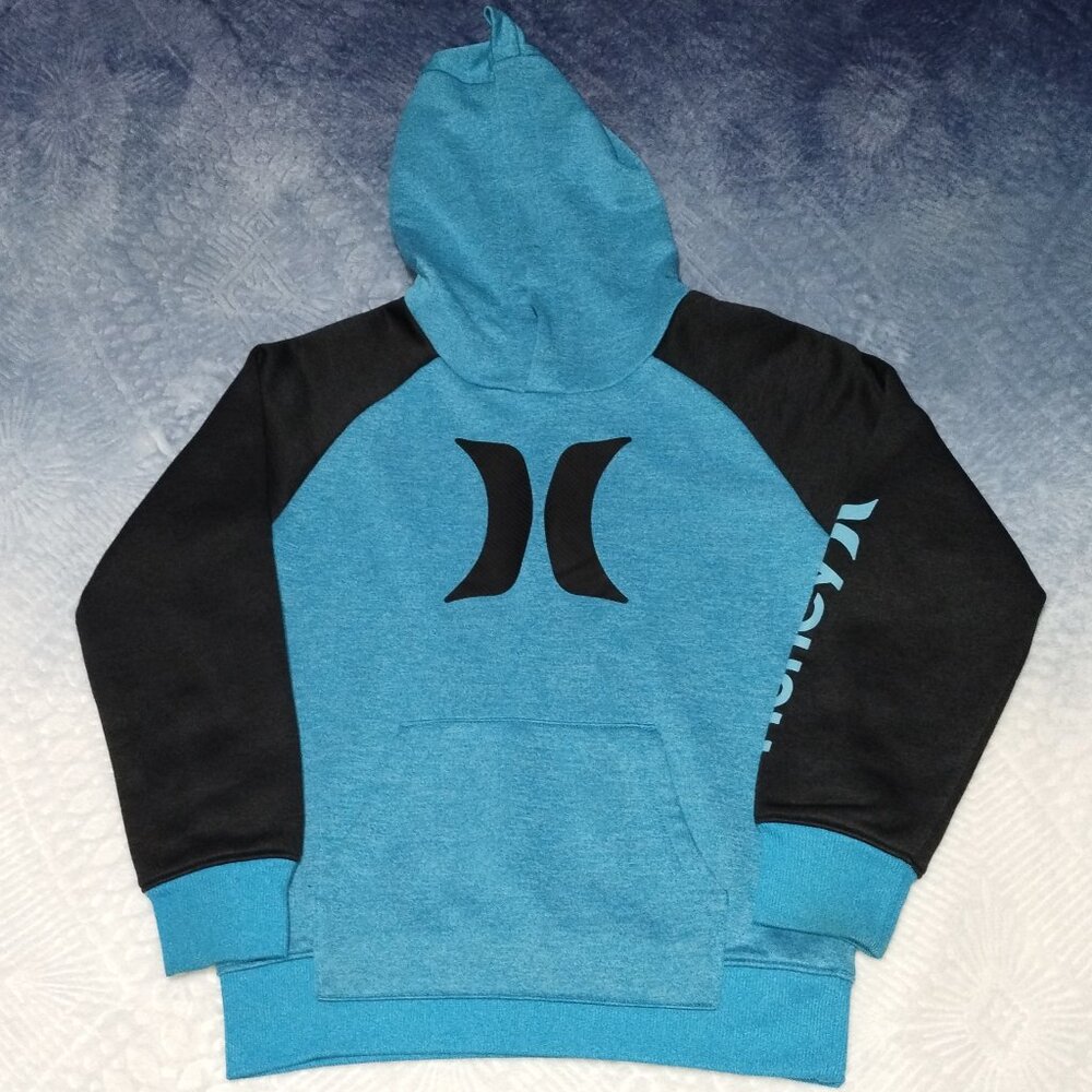 Boy's Long Sleeve Hoodie by Hurley/Nike Size 7. EUC.